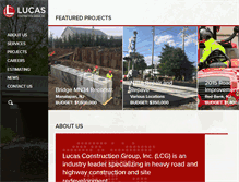 Tablet Screenshot of lucascg.com